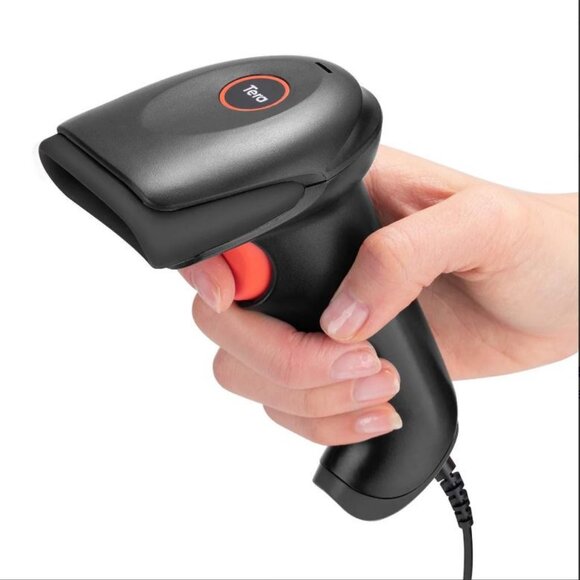 Tera Wired Plug n Play 1D Barcode Scanner w/Codes, 3106-1 - Picture 2 of 10